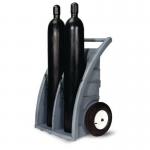 Polyethylene cylinder trucks for 2 cylinders 381011