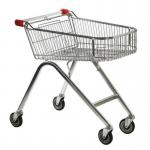 Nesting supermarket trolleys, capacity 70 litres 381081