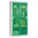 Sliding door cupboards - Mesh door 1830mm high, 915mm wide - Green 381634