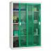 Sliding door cupboards - Mesh door 1830mm high, 1220mm wide - Green 381638