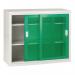 Sliding door cupboards - Mesh door 1020mm hight, 1220mm wide - Green 381642