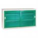 Sliding door cupboards - Mesh door 1020mm hight, 1830mm wide - Green 381646