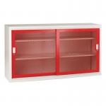 Sliding door cupboards - Mesh door 1020mm hight, 1830mm wide - Red 381647