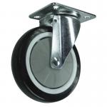 125 mm Swivel Castor -steelrubber Wxdxh: 160 X 154 X 80 381990