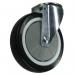 100 mm Swivel Castor -steelrubber Wxdxh: 132 X 130 X 62 381998