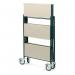 Folding shelf trolley 382120