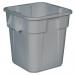 Square polyethylene containers 382210