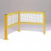 Safety barriers - Corner barrier with mesh 382609