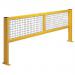 Safety barriers - Straight barrier with mesh 382623