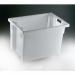 Coloured solid side stack and nest containers - 70L 382970