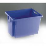 Coloured solid side stack and nest containers - 70L 382975