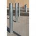 Galvanised steel bollard 383042