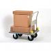 Steel folding platform truck with puncture proof wheels on puncture proof wheels 383495