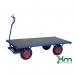 Konga turntable platform trucks with brakes, platform L x W - 2500 x 1000mm 383738