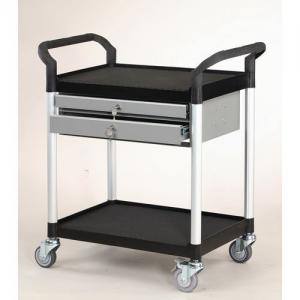 Image of 2 Shelves Utility Tool Trolley W Two Lo