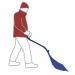 Multi-purpose snow pusher 384062