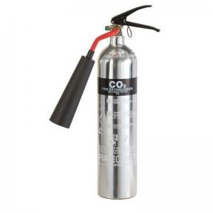 2Kg Co2 Polished Extinguisher - Firechief Xtr 384130