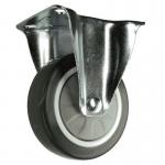 100 mm Fixed Castor - Rubbertyred 384159