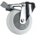 75mm Swivel Castor With Brake - Nylon