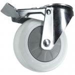 100 mm Swivel Castor with Brake -nylon 384177