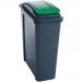 25 Litre Recycle Bin With Green Lift Lid
