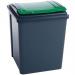 50 Litre Recycle  Bin With Green Lift Li
