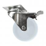 100 mm Swivel Castor with Brake -polypropylene 384355