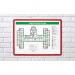 Frames 4 Docs Self-adhesivea 3 Red Pk=10 384468