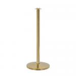 Tensator Budget rope and post barrier system - Polished brass - set of 2 post 384619