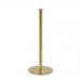 Tensator Budget rope and post barrier system - Polished brass - set of 2 post 384619