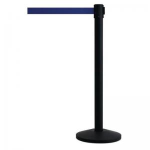 Tensator Budget retractable belt barrier system - Black post - set of