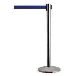 Tensator Budget retractable belt barrier system - Mirror effect post -