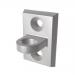 Post & rope range - wall plate - chrome 384684