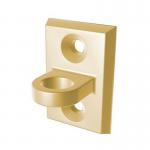 Post & rope range - wall plate - brass 384686