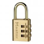 30 mm Combination Brass Padlock 384745