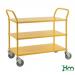 Two Tier Coloured Trolley, Orange 