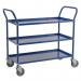 Konga three tier trolley - blue 385325