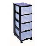 Clear drawer units - 4 Drawer 385501