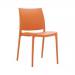 Polypropylene stacking chair 385588