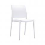 Polypropylene stacking chair 385589