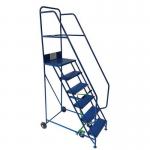 Industrial 6 Tread Mobilestep Dh Mt Blue 385945
