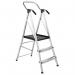 Folding platform step stool with extra large platform 386077