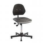 Solid Chair - Steel Base + Glidesadj Seat Height 47- 60 cm 386111