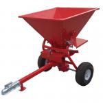 Towable 160kg broadcast salt spreader - 160L Capacity 386125