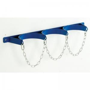 Wall mounted gas cylinder racks - Painted frame - Triple cylinders up