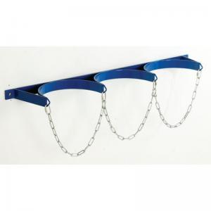 Wall mounted gas cylinder racks - Painted frame - Triple cylinders
