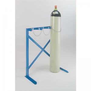 Floor standing gas cylinder racks - Single sided - 100 or 140mm