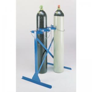 Floor standing gas cylinder racks - Double sided - 100 or 140mm
