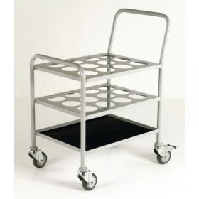 Small oxygen cylinder trolley (hospital use only) 386442