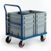 Euro container dolly with handle 386461